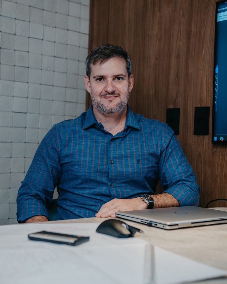 Fernando Oliveira, engenheiro civil e sócio da ON, no escritório